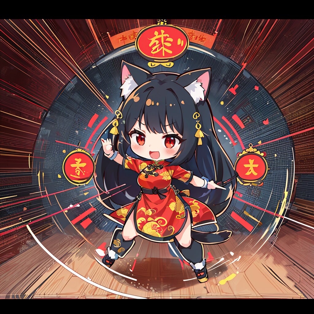 戦え！猫耳功夫少女！（ちびキャラVer.）
