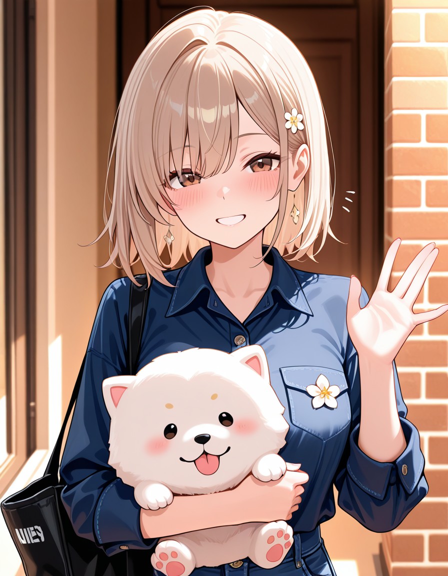 ペットと | の人気AIイラスト・グラビア