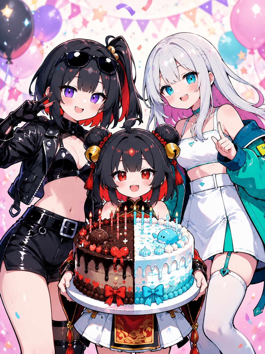 【誕生日FA】ハレさん&鈴木さん | の人気AIイラスト・グラビア
