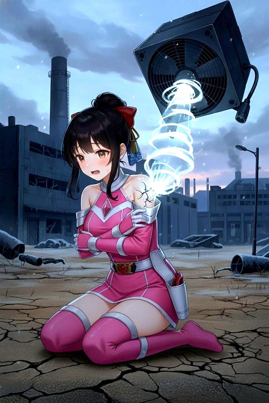 肩出し戦隊ヒロイン講談師？談みすず