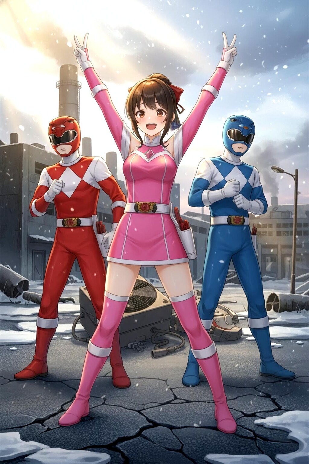 肩出し戦隊ヒロイン講談師？談みすず