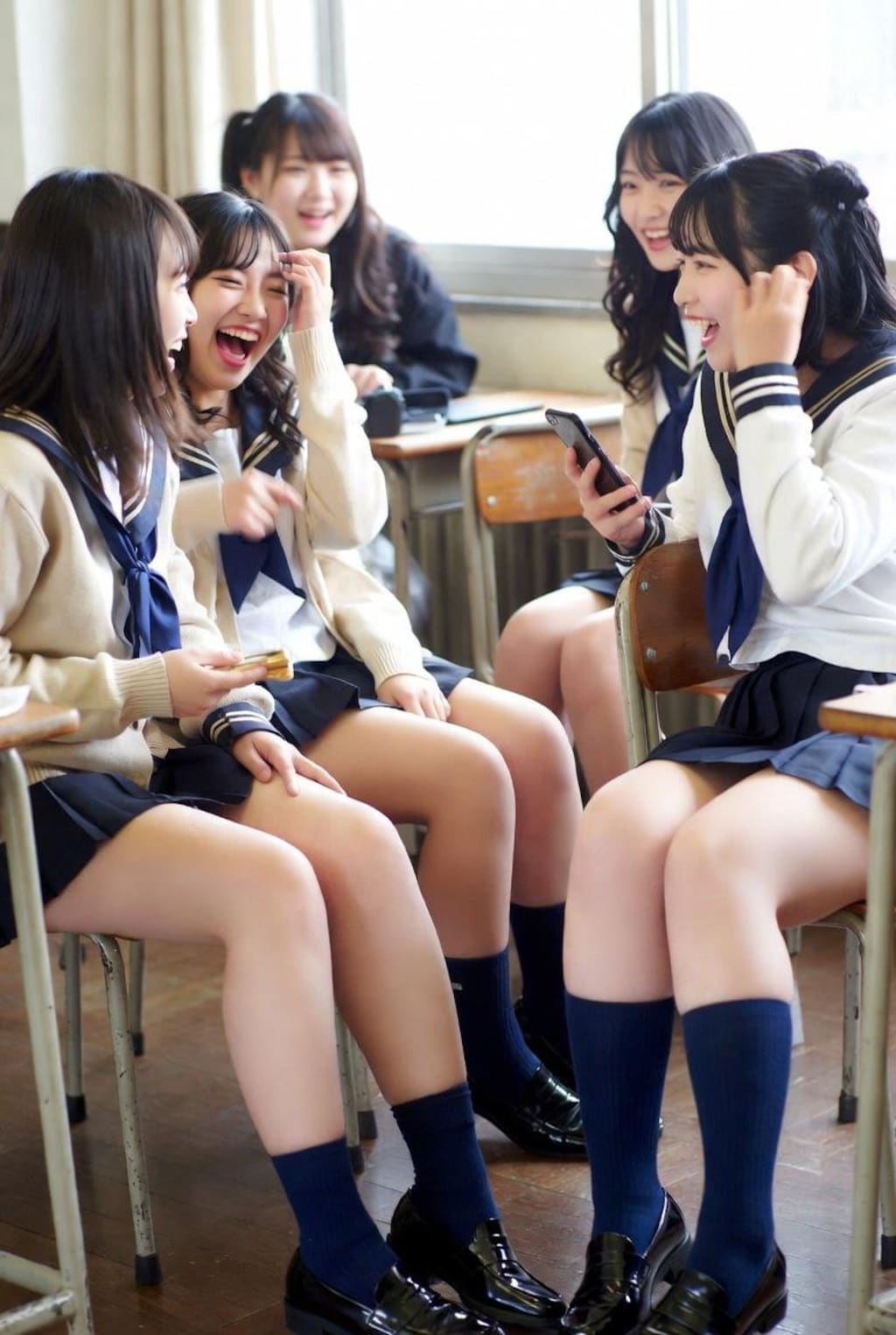 放課後の教室の風景