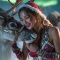 トナカイと戯れるアマゾネス戦士 6枚目