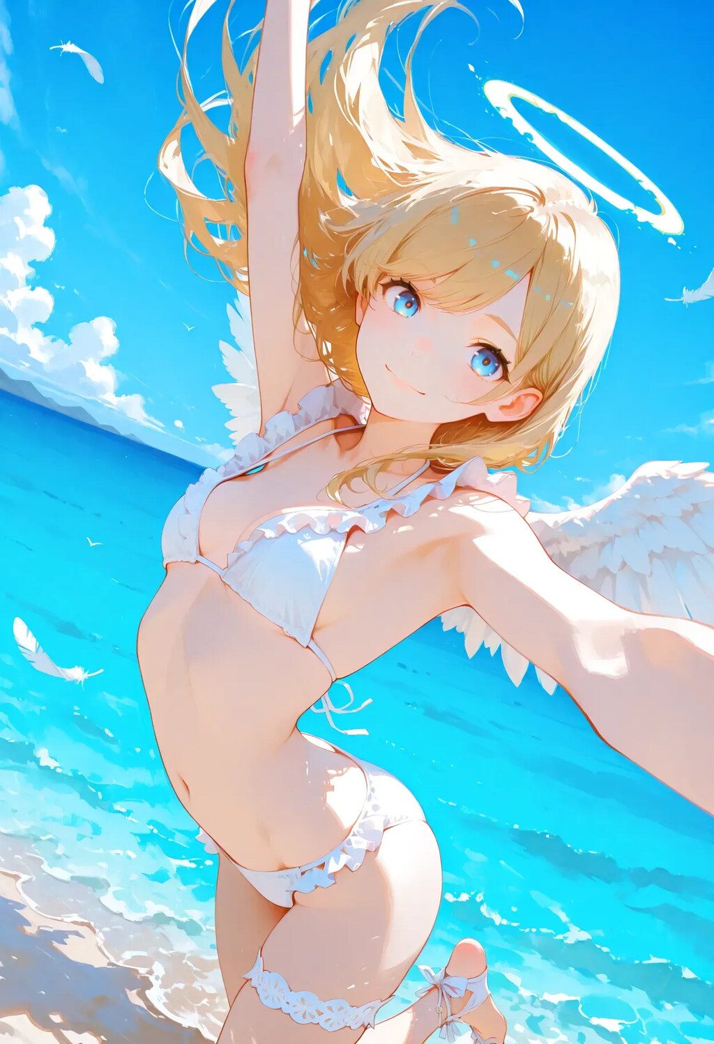 ブロンド天使ちゃんとのバカンス