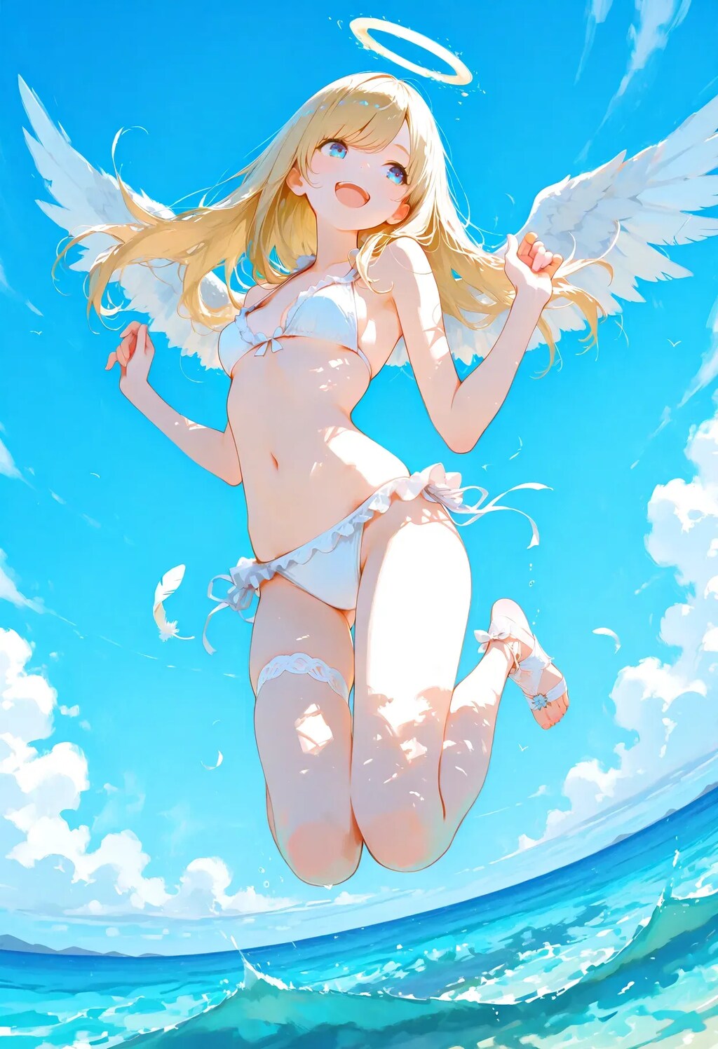 ブロンド天使ちゃんとのバカンス