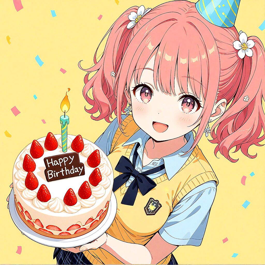 あおいさん、お誕生日おめでとう！