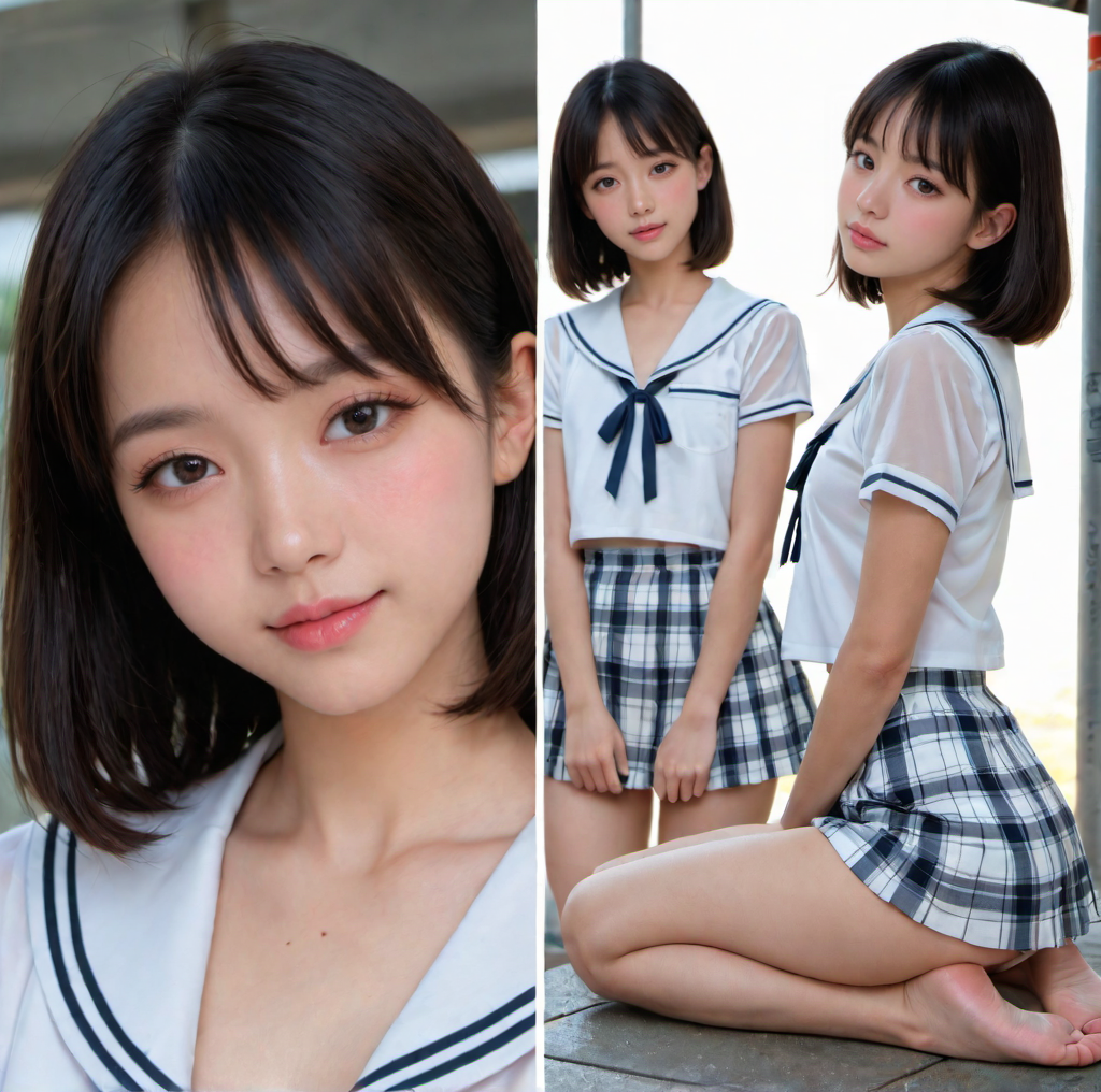 モデルになってもらった