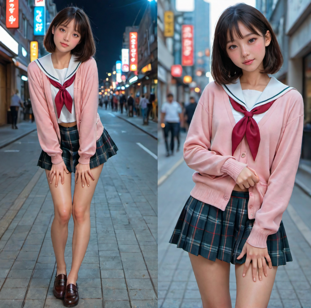 モデルになってもらった