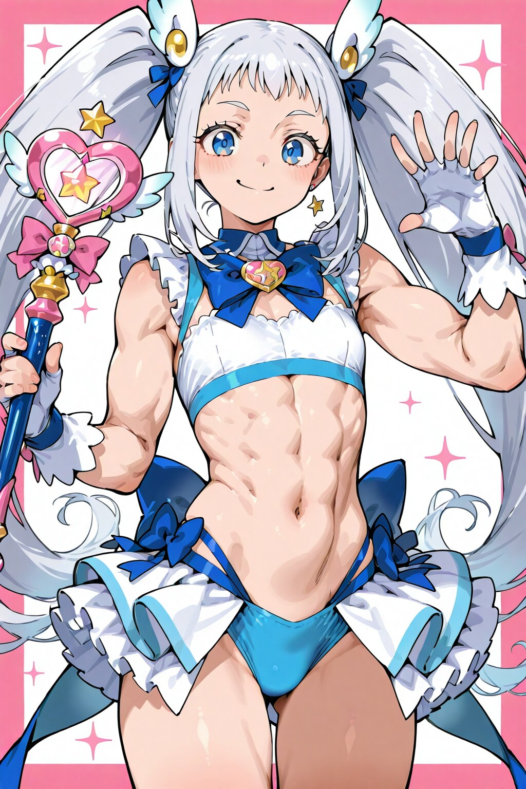 筋肉系魔法少女