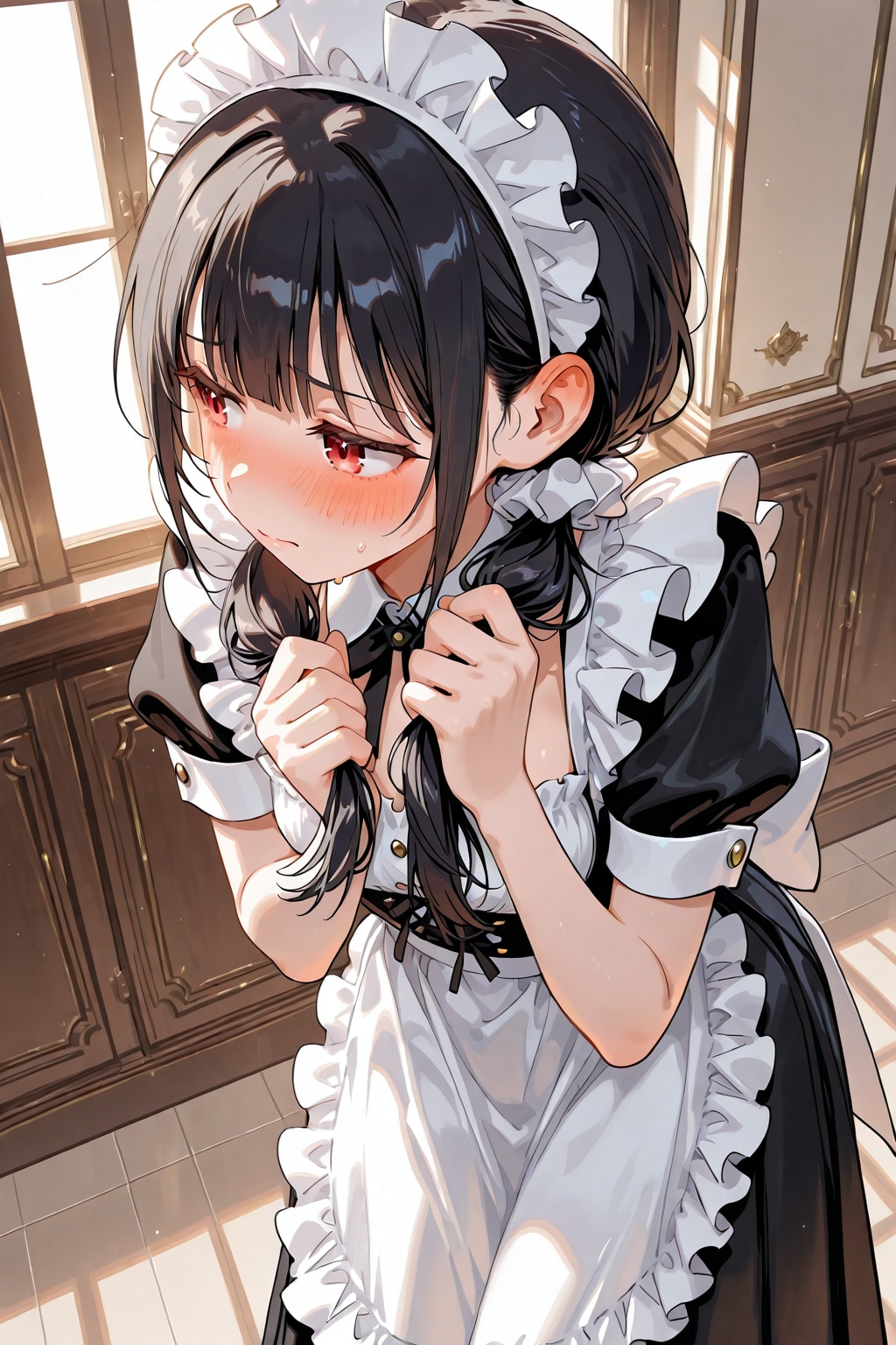 結び髪