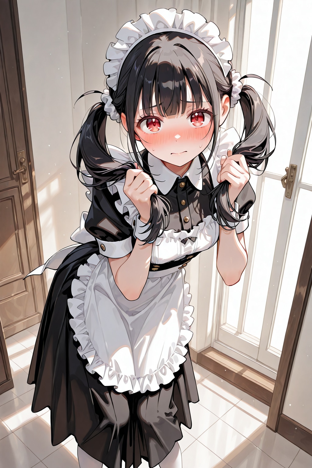 結び髪