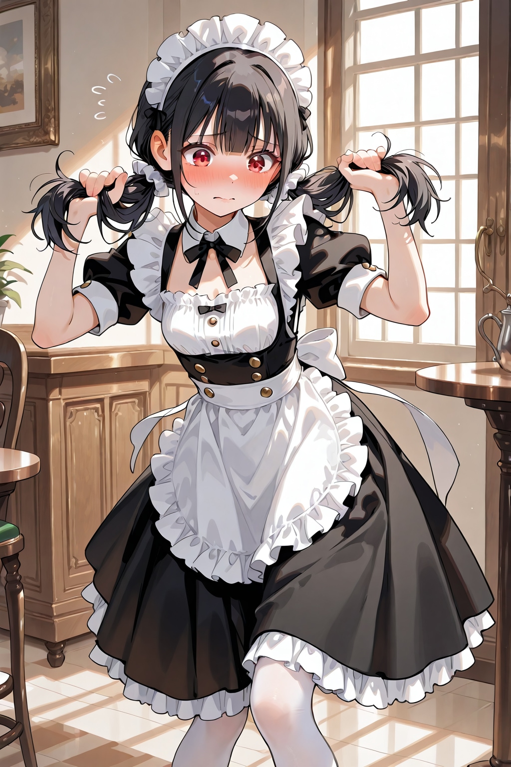結び髪