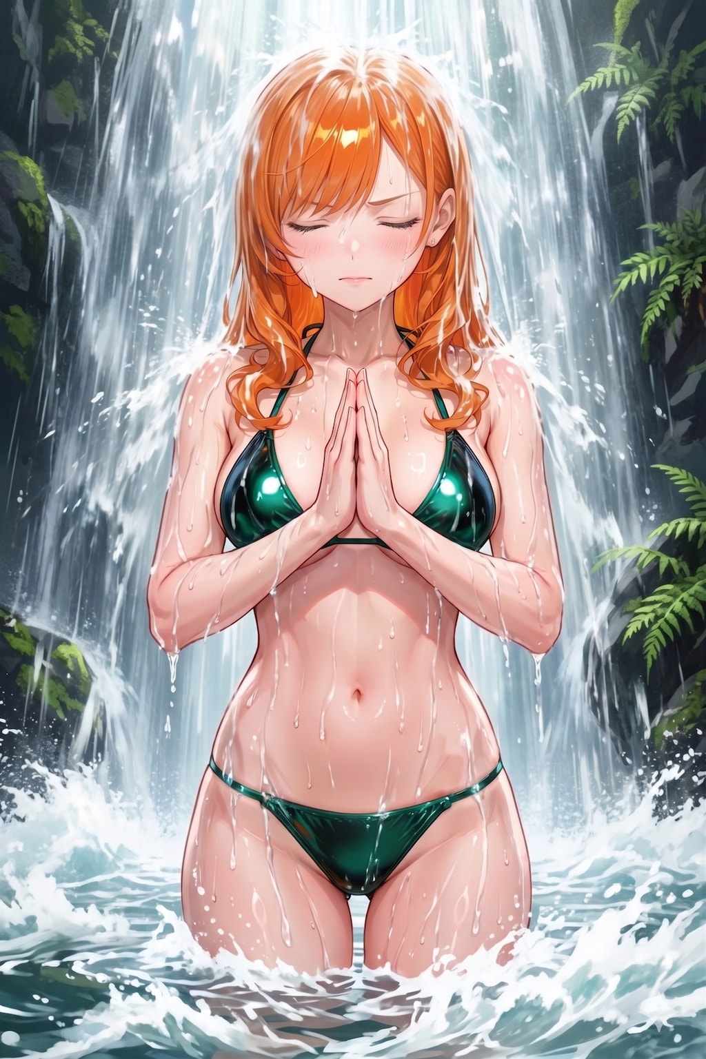 滝行祈願