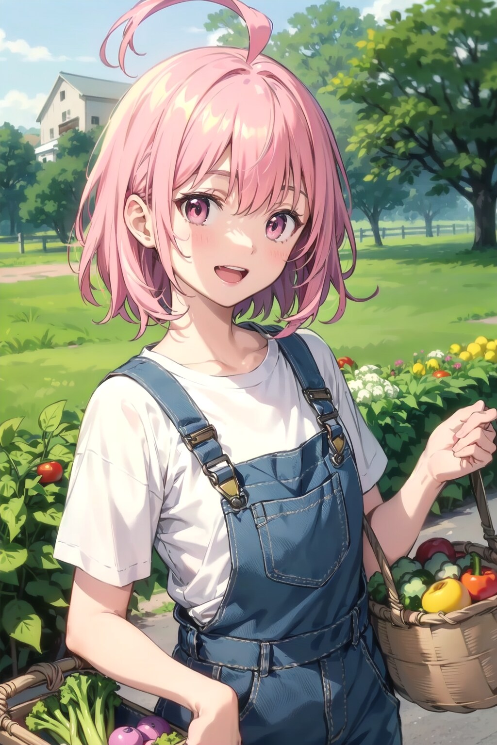 お野菜の収穫 | の人気AIイラスト・グラビア