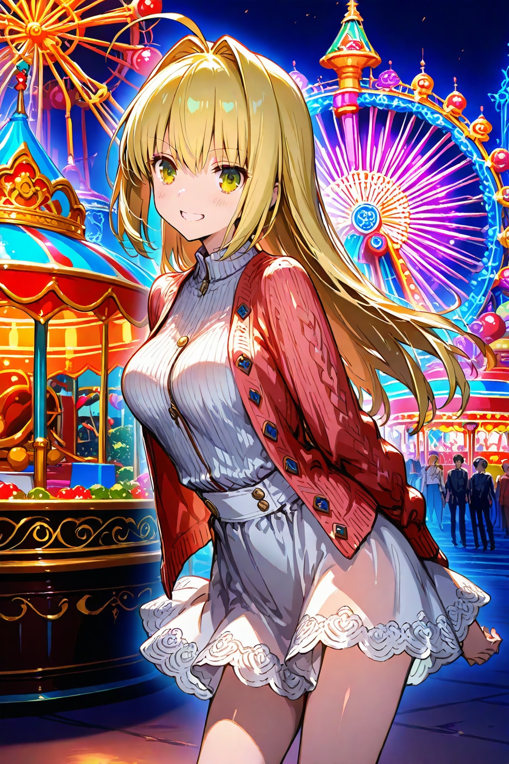 『派手で豪華な場所こそ余に相応しい！　わかっておるではないか！！』ネロ＝クラディウス