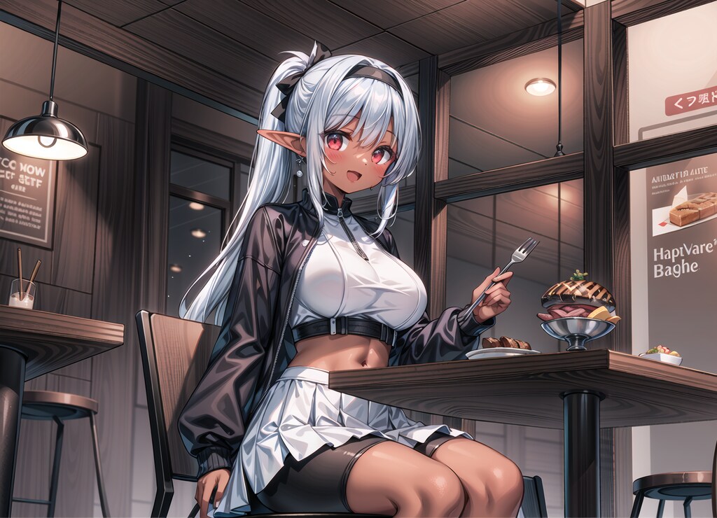 褐色エルフさん・いい肉の日