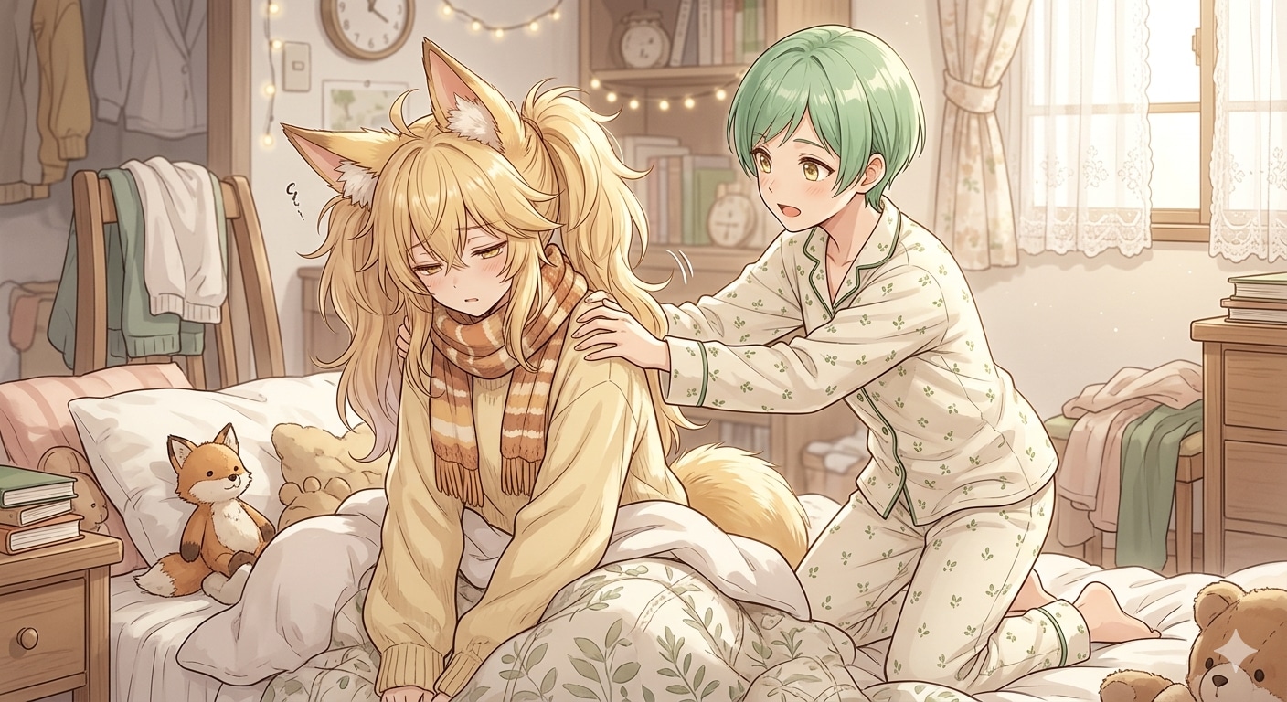 ミラさん起きて～ | の人気AIイラスト・グラビア