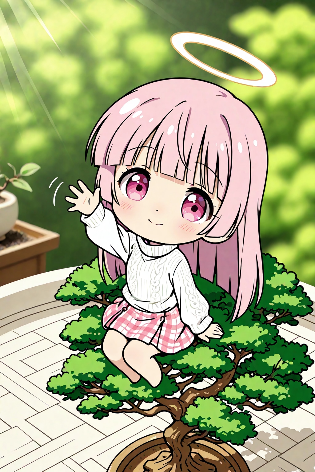 BONSAIとちびOPALちゃん