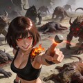 魔獣の倒し方 2枚目