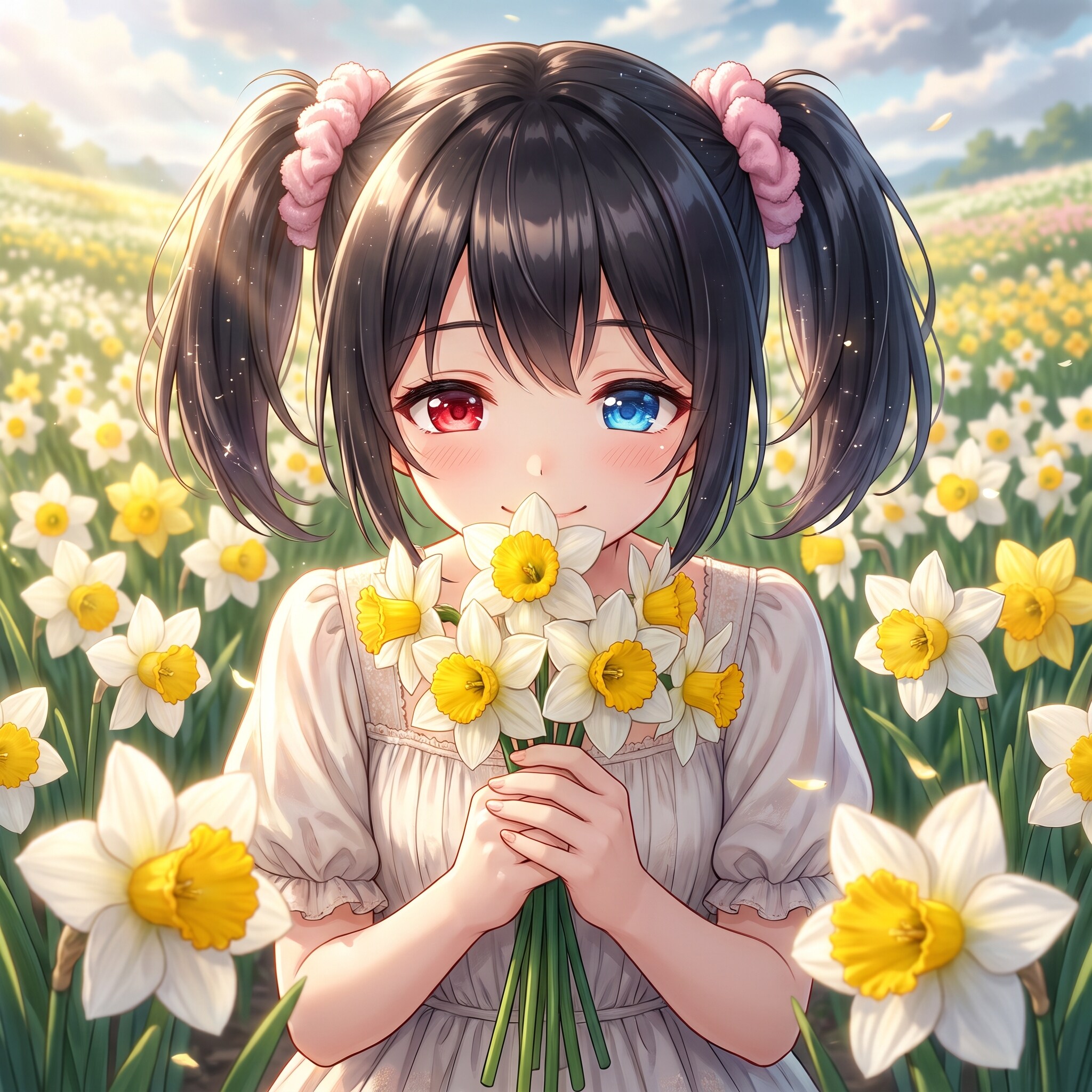 水仙とアケちゃん | の人気AIイラスト・グラビア