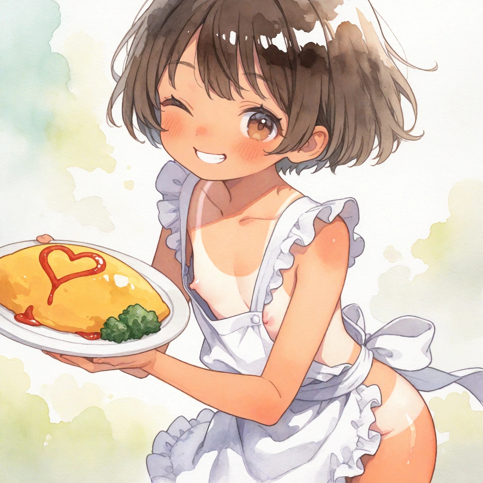 清瀬こむぎとオムライス