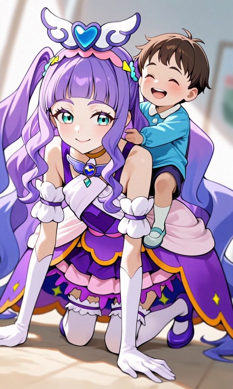 キュアマジェスティと遊ぼう❤️ | の人気AIイラスト・グラビア