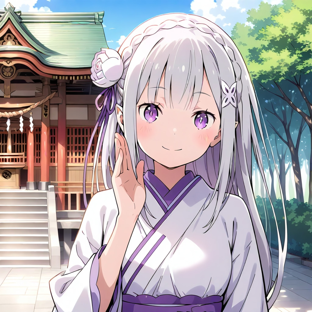 巫女エルフさん