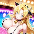 牛柄ビキニエリザベス先生 4枚目