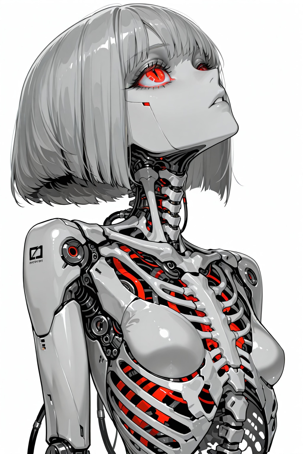 アンドロイド【ECHIDNA】 | の人気AIイラスト・グラビア