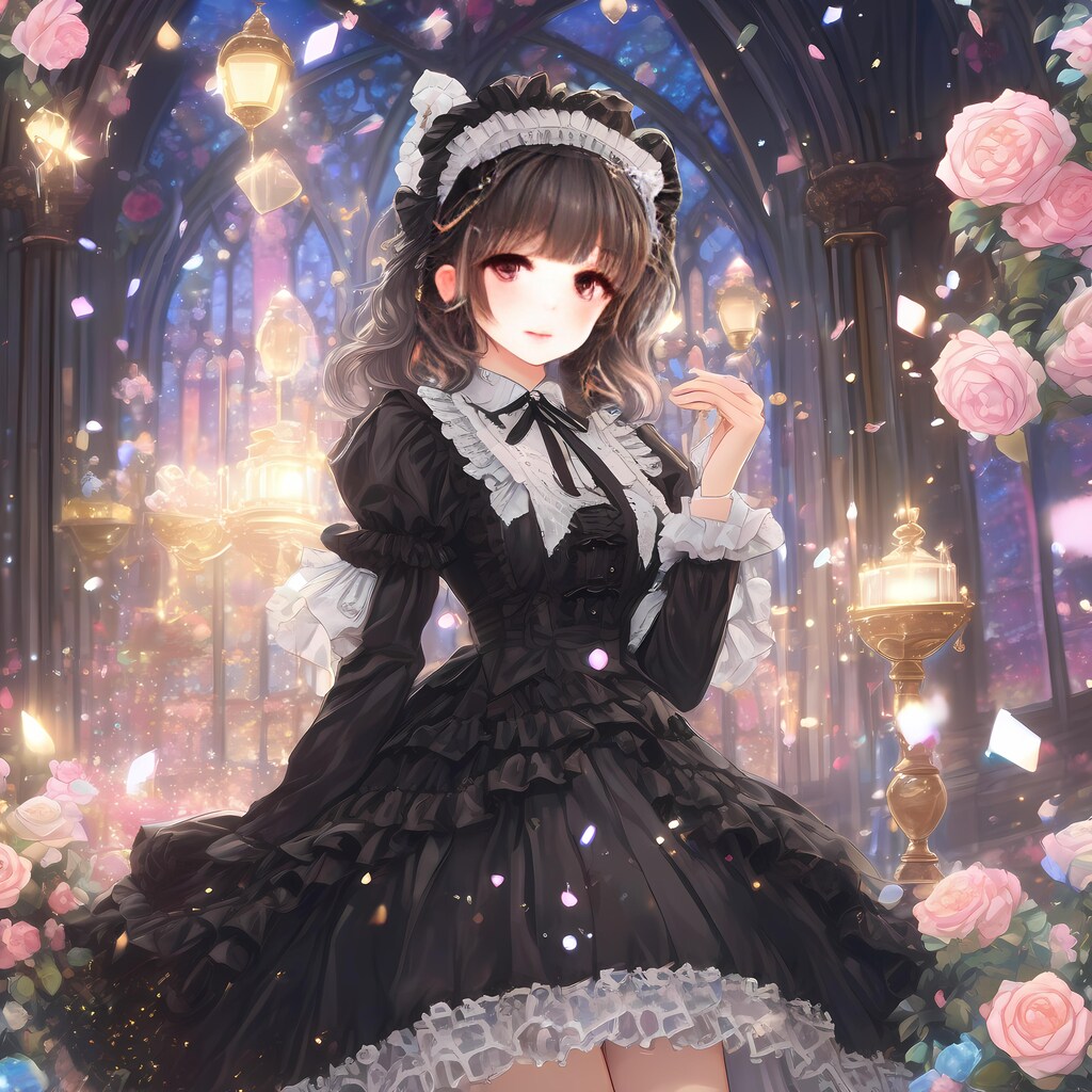 💓何か言いたげなゴスロリ娘