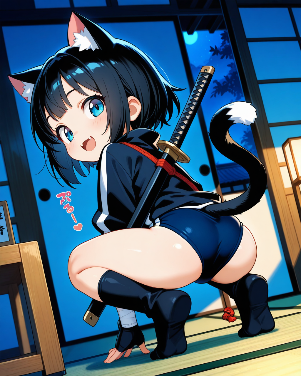 忍者（くノ一）がブルマを履いているのは常識です！！（忍ルマ）