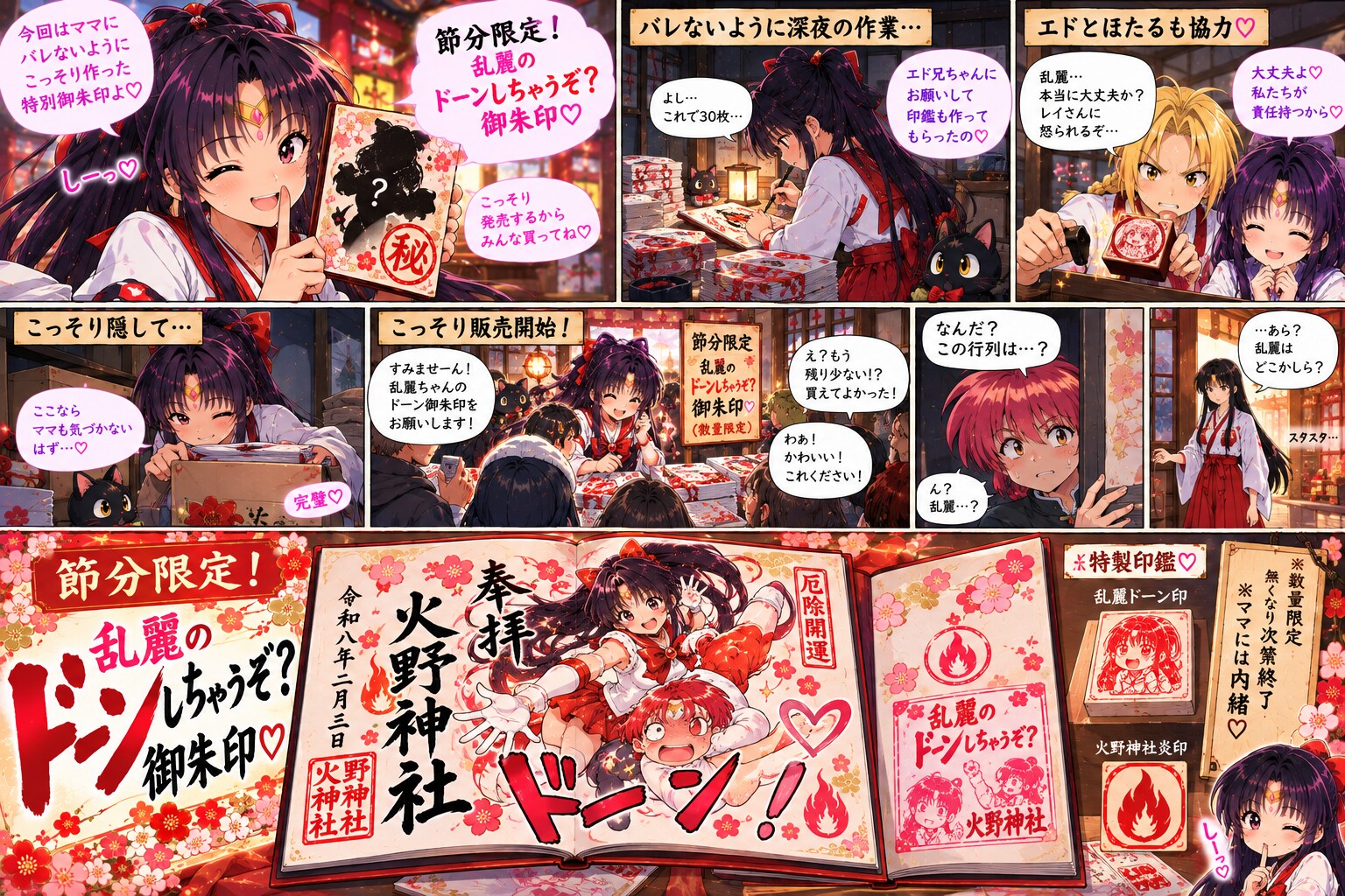 乱麗の御朱印騒動４ | の人気AIイラスト・グラビア