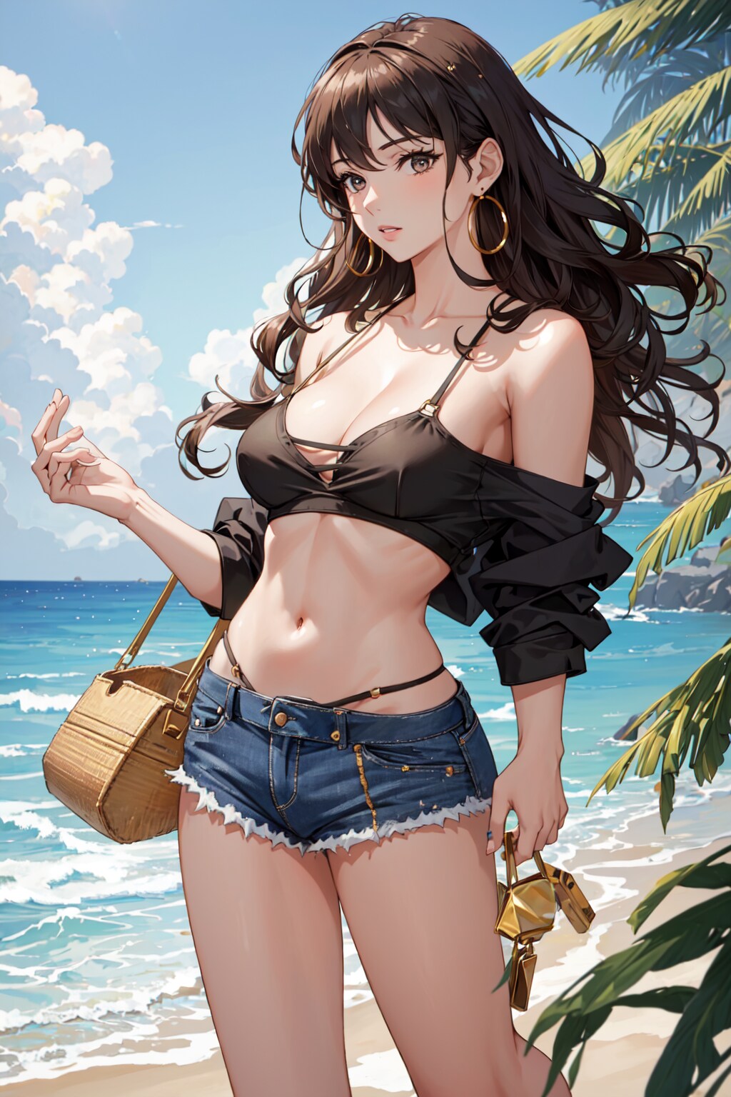 海辺の女性 #2
