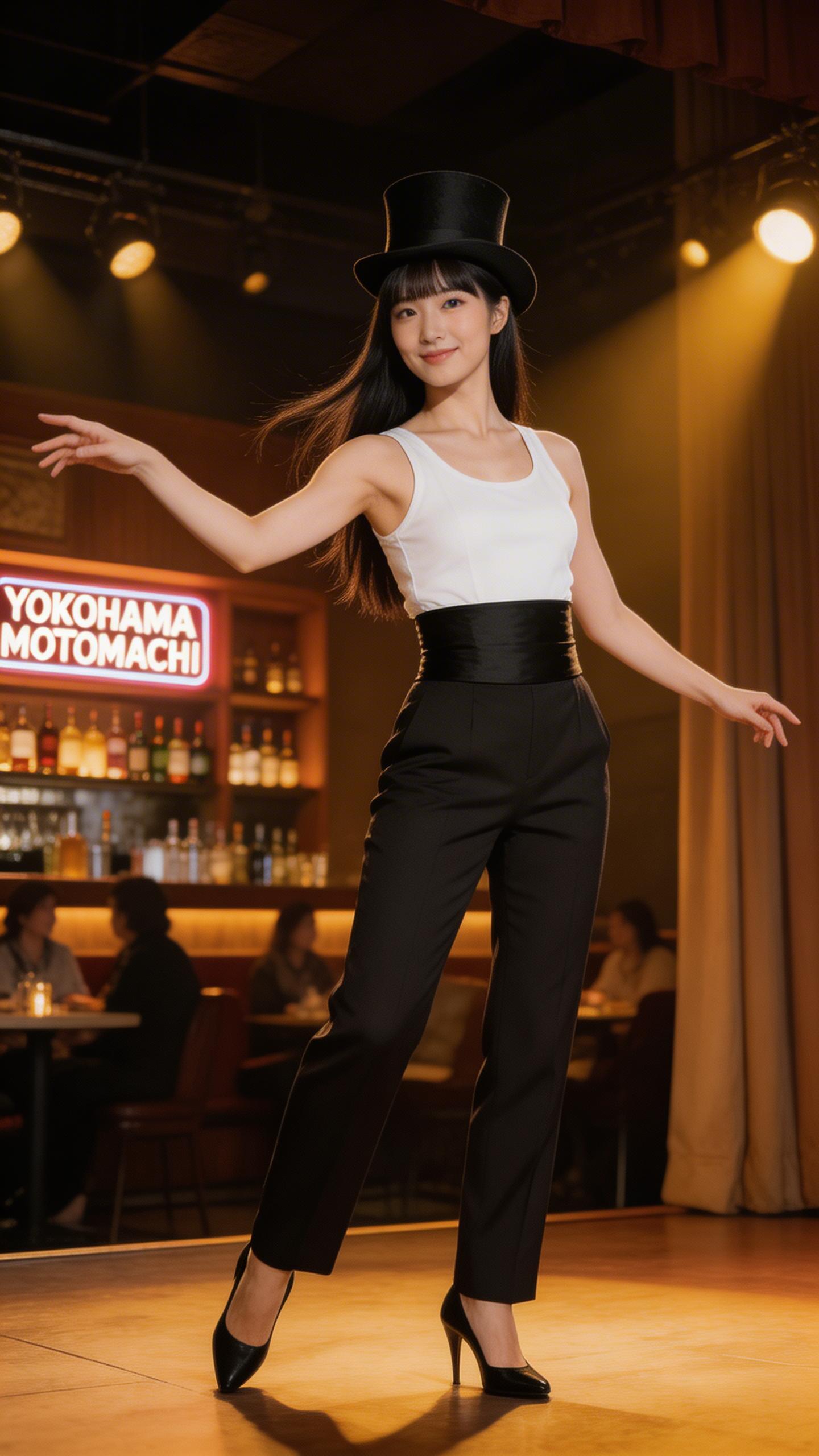 かっこかわいいダンサー白鳥英美梨の元町カフェ Guillaume バータイム公演