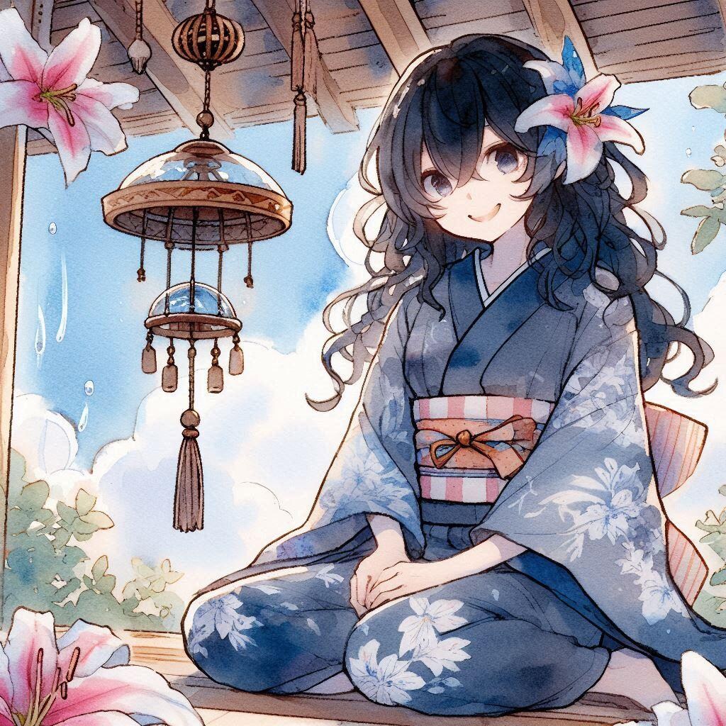 もさもさ髪
