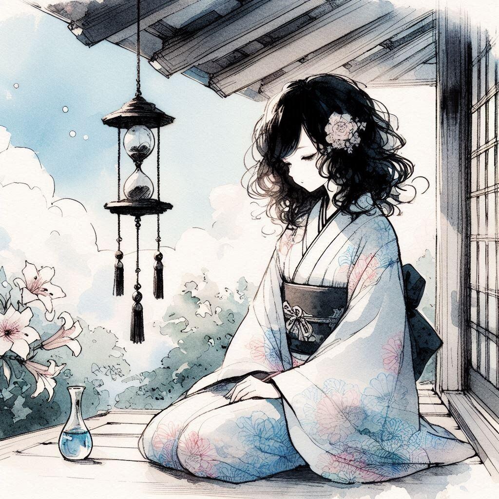 もさもさ髪