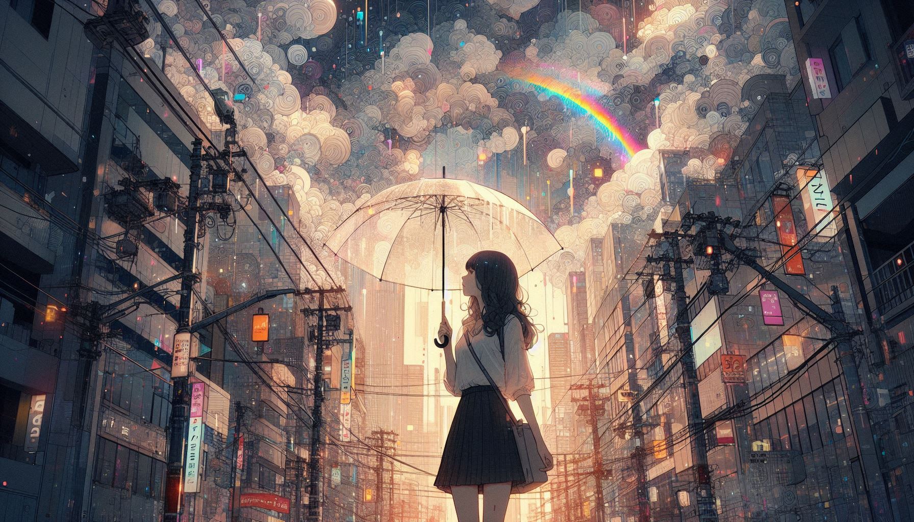 雨雲なんて吹きとばして | の人気AIイラスト・グラビア