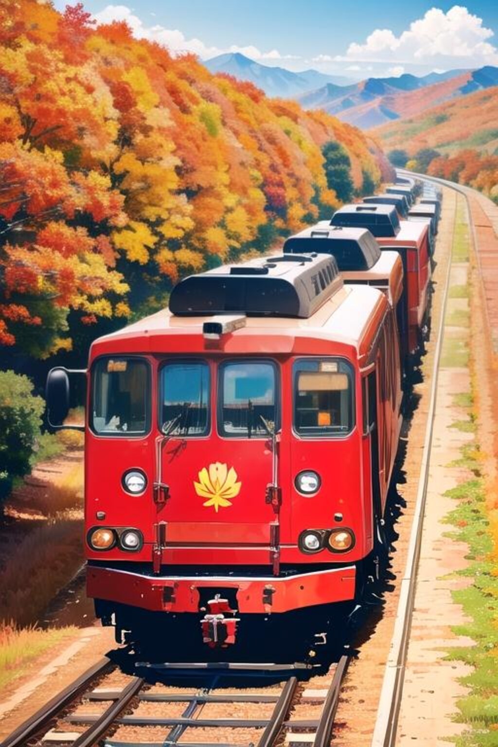 海外の車窓から　来週はカッツェブルク鉄道の紅葉号に乗車します。