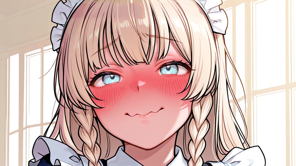 うちのメイドさんリュミエです