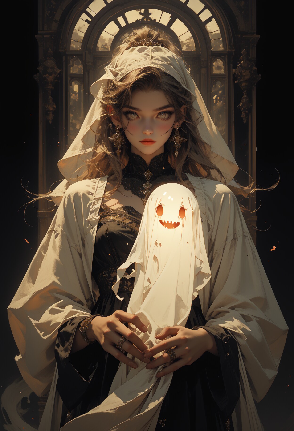 ゴーストちゃん | の人気AIイラスト・グラビア