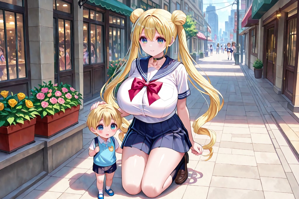 ママとお買い物♪