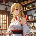 お料理巫女エルフ 4枚目