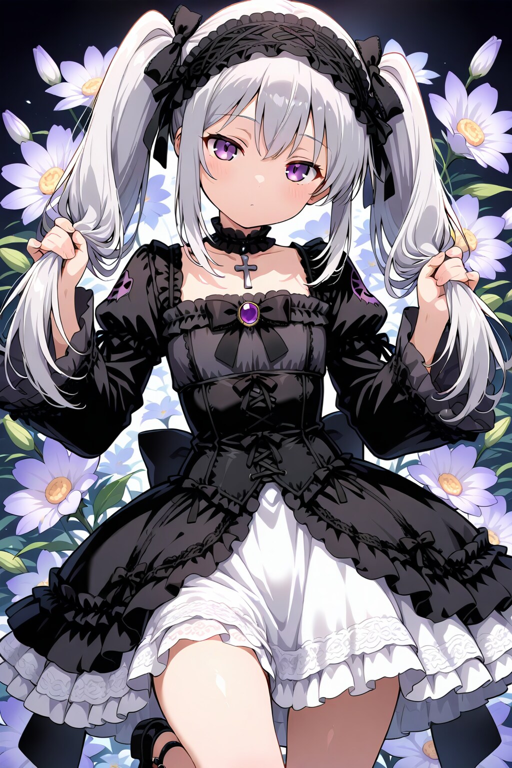 ゴスロリスタイル | の人気AIイラスト・グラビア