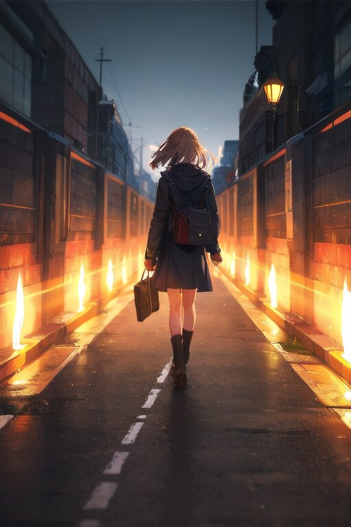 暗い旅立ち | の人気AIイラスト・グラビア