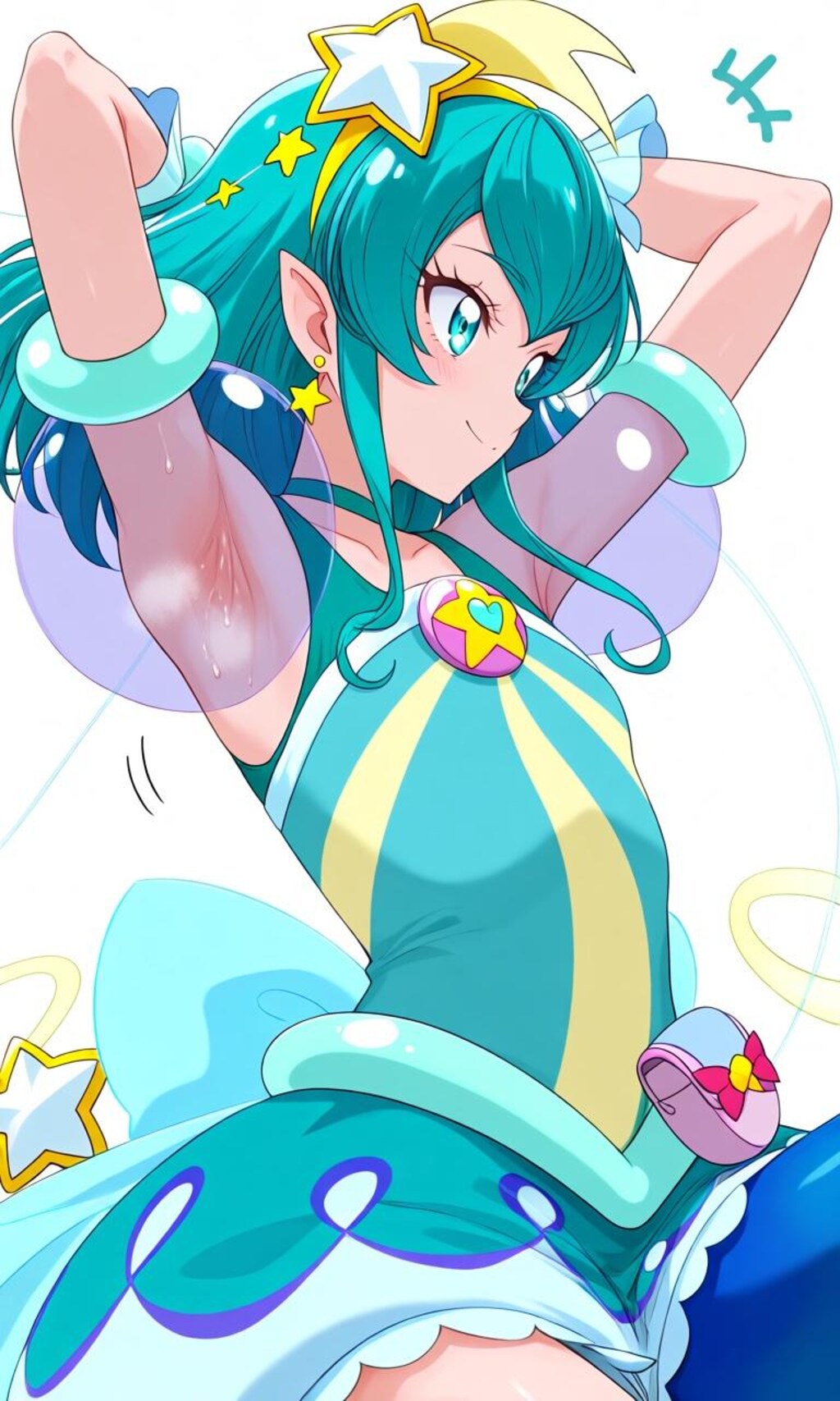 キュアミルキーの腋