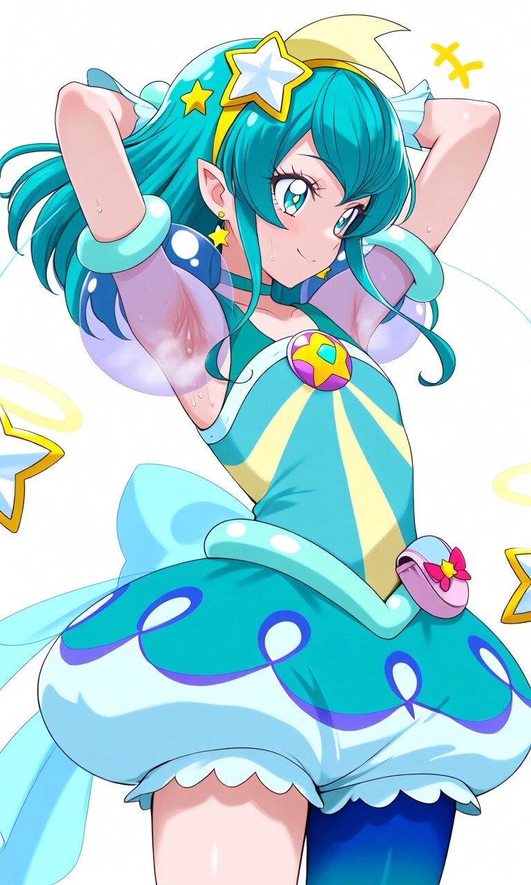 キュアミルキーの腋