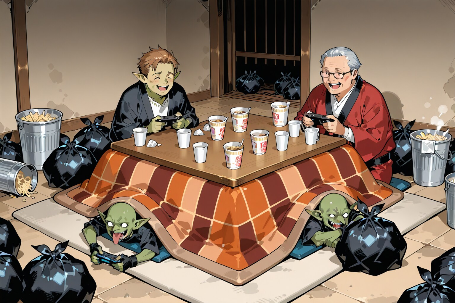 コタツダンジョン | の人気AIイラスト・グラビア