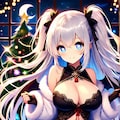 クリスマスのチャイナドレス 3枚目