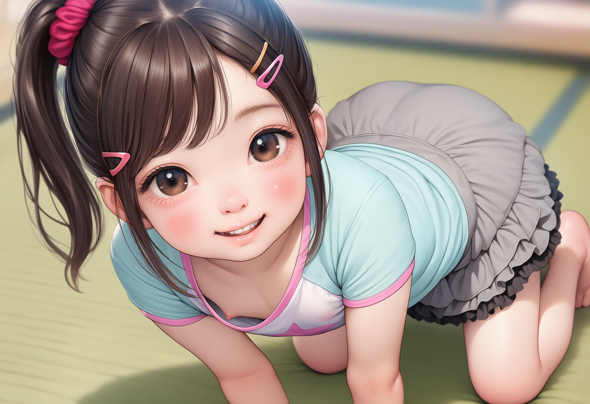 ポニーテールのあの子！