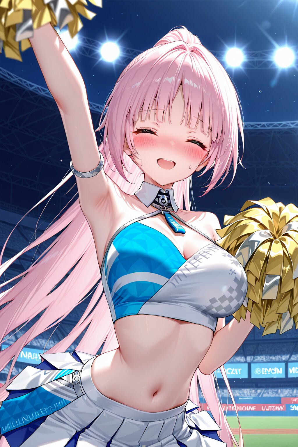 【QILINお試し】フレフレ少女（QILIN）ちちぷいのみんな応援します♪